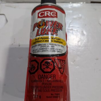 Used CRC Power Lube Multi Purpose 311Gram  Spray Can